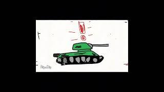 Jumbo vs t34!  #trollface #edit #animation #warthunder