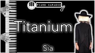 Titanium -  David Guetta ft. Sia - Piano Karaoke Instrumental