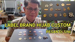 LABEL BRAND HIJAB, BOLEH PESAN SEDIKIT. ADA PAKET USAHA ASESORIS JUGA LHO