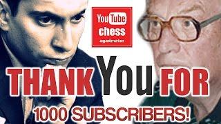 Mikhail Tal vs Alexey Suetin || Not Bad for a Dead Man || Thank you for 1000 subs!