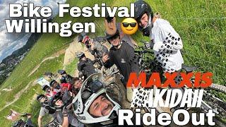 WILLINGEN BIKEFESTIVAL 2024 I Maxxis RideOut I Fidlock LIVE Handlebar Base Flex test I Nakidaii Vlog