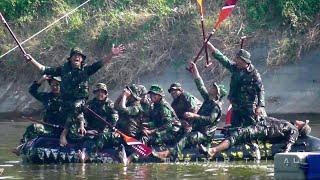 Ribuan TNI Ramaikan Waduk kalimati Kwatu hari ini // Event-Nya Prajurit Marinir