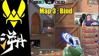 FNS reacts to VIT vs TE | Map 3 | Valorant Champions 2024 |