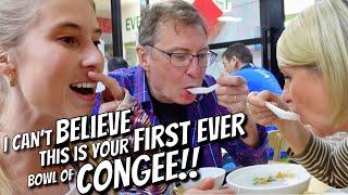 My parents tried CHINESE BREAKFAST for the first time!