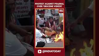 Congress Workers Protest Against BJP & JDS MP Prajwal Revanna | India Today