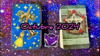 Predicciones Octubre 2024 ️‍interactivo tarot amor, dinero, trabajo y más #tarotcolectivo