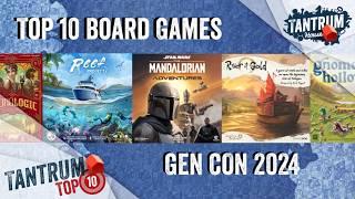 Gen Con 2024 Top 10 Board Games