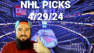 Free NHL Picks Today 4/29/24