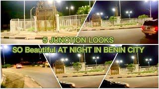 Edo State: 5 Junction in Benin City Looks So Beautiful At Night