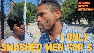48, UPDATE, "I'm not G-A-Y! Im not attracted to men, I only smashed men to get high," still homeless