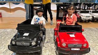 Marwah & Abdul Rahman Riding The Car  || @AbdulRahmankAdventures