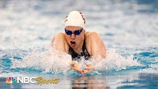 Lilly King completes breaststroke sweep at Trials with 100m victory | NBC Sports