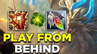 CHALLENGER SUPPORT SHOWS YOU HOW TO PLAY FROM BEHIND! - League of Legends