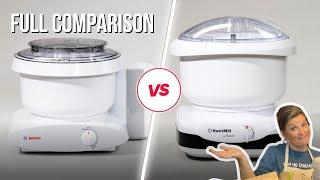 Which MIXER is better? The Bosch Universal or Nutrimill Artiste? [drumroll...]