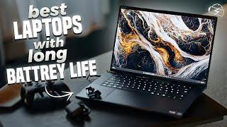 4 Best Long BATTERY LIFE Laptop In 2024!!