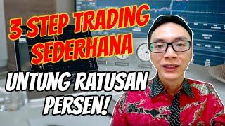 3 Langkah Sederhana Agar Trading Untung Ratusan Persen! | Belajar Trading Saham