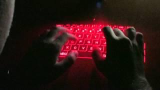 Cube Laser Virtual Keyboard from ThinkGeek