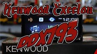 The Kenwood Excelon DDX793 multimedia radio unboxing