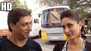 From the sets of HEROINE - Madhur Bhandarkar in talk with Kareena Kapoor