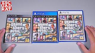 Disc Game GTA 5 PS3 PS4 PS5 Physical Game - Grand Theft Auto V (five) English