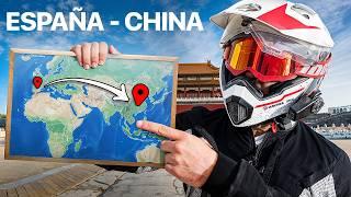 Viajé de ESPAÑA a CHINA en MOTO en SOLITARIO | Vuelta al mundo en moto | Resumen