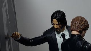 John Wick Chapter 2: Pencil Kill Scene (Stop motion)