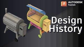 Design History in Autodesk Fusion