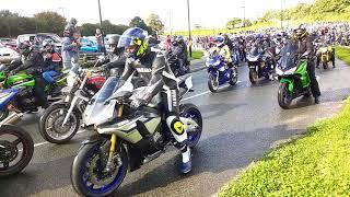 Martin Jennings Memorial Motorcycle Run 2017 Start