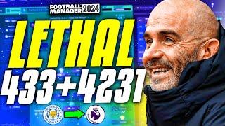 Enzo Maresca's LETHAL 433/4231 FM24 Tactics! | Best FM24 Tactics