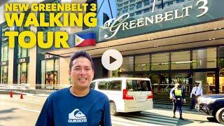 New Greenbelt 3 Luxury Mall Walking Tour | Louis Vuitton | Dior | Fendi | Jimmy Choo | Makati Manila