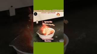 Flaming Volcano : Ammonium Dichromate #shorts #ammoniumdichromate #chemistroland