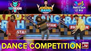 Dance Competition In Khush Raho Pakistan Season 5 | Tick Tockers Vs Pakistan Star | Faysal Quraishi