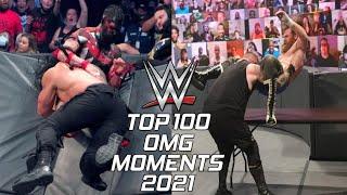 WWE TOP 100 OMG MOMENTS 2021