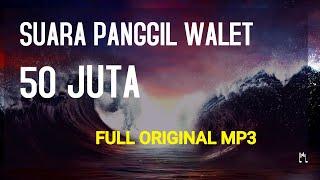 suara panggil walet jernih cepat menginapkan anakan walet mp3