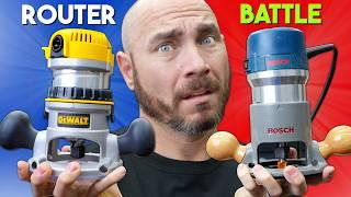 DeWALT vs Bosch Routers - Which Woodworking Tool is Best?