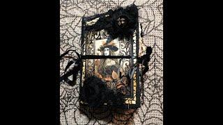 ️SOLD️ - Superb Gothic Halloween themed Junk Journal