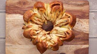 Apple Challah for Rosh Hashanah