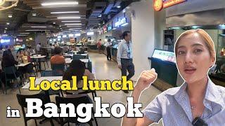 Eating like Locals in downtown Bangkok near BTS station: Bangkok eating guide.