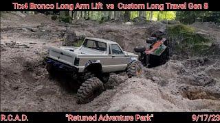 Trx4 Bronco Long Arm Lift vs Custom Long Travel Gen 8