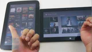 Google Nexus 10 vs Microsoft Surface RT