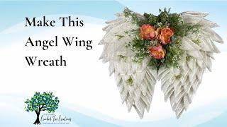 Learn How to Make an Angel Wing Wreath - a Step-by-Step DIY tutorial