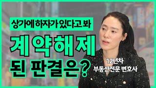 상가분양계약해제 방법 - 하자담보책임