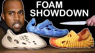 Top 3 foam clogs - Yeezy vs Croc vs Merrell