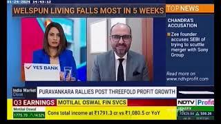 Puravankara Limited’s Group CEO Abhishek Kapoor on NDTV Profit