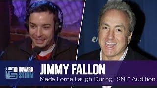 How Jimmy Fallon Got Lorne Michaels to Laugh During His “SNL” Audition (2002)
