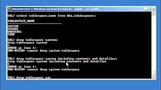Oracle DBA Justin - How to drop/delete a tablespace from an Oracle database
