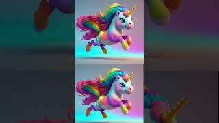 Lollipop unicorn. #quiz #findthedifference #puzzle  #puzzlegame #IQ