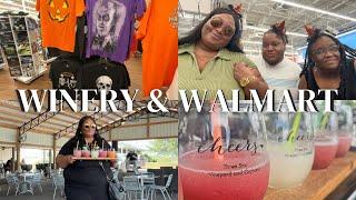 ME & MY BESTIES WENT TO THE WINERY| MATCHING SHIRTS AT WALMART| THREE STAR VINEYARD & ORCHARD