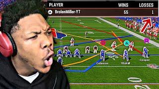 IM OFFICIALLY RANKED THE #1 PLAYER! (58-1) | Madden 25 Online Ranked