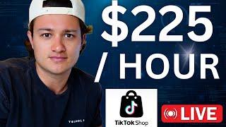 How I Make $225 / Hour As A TikTok Shop Affiliate (LIVE EXAMPLE)